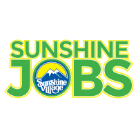 Vintage sunshine jobs logo - Summer